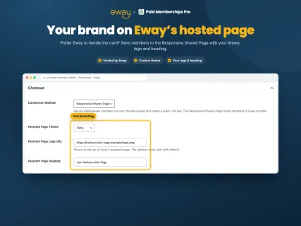 Payments with Eway for Paid Memberships Pro screenshot 2