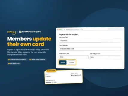 Payments with Eway for Paid Memberships Pro screenshot 4