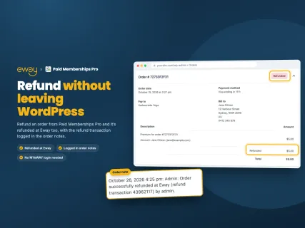Payments with Eway for Paid Memberships Pro screenshot 6
